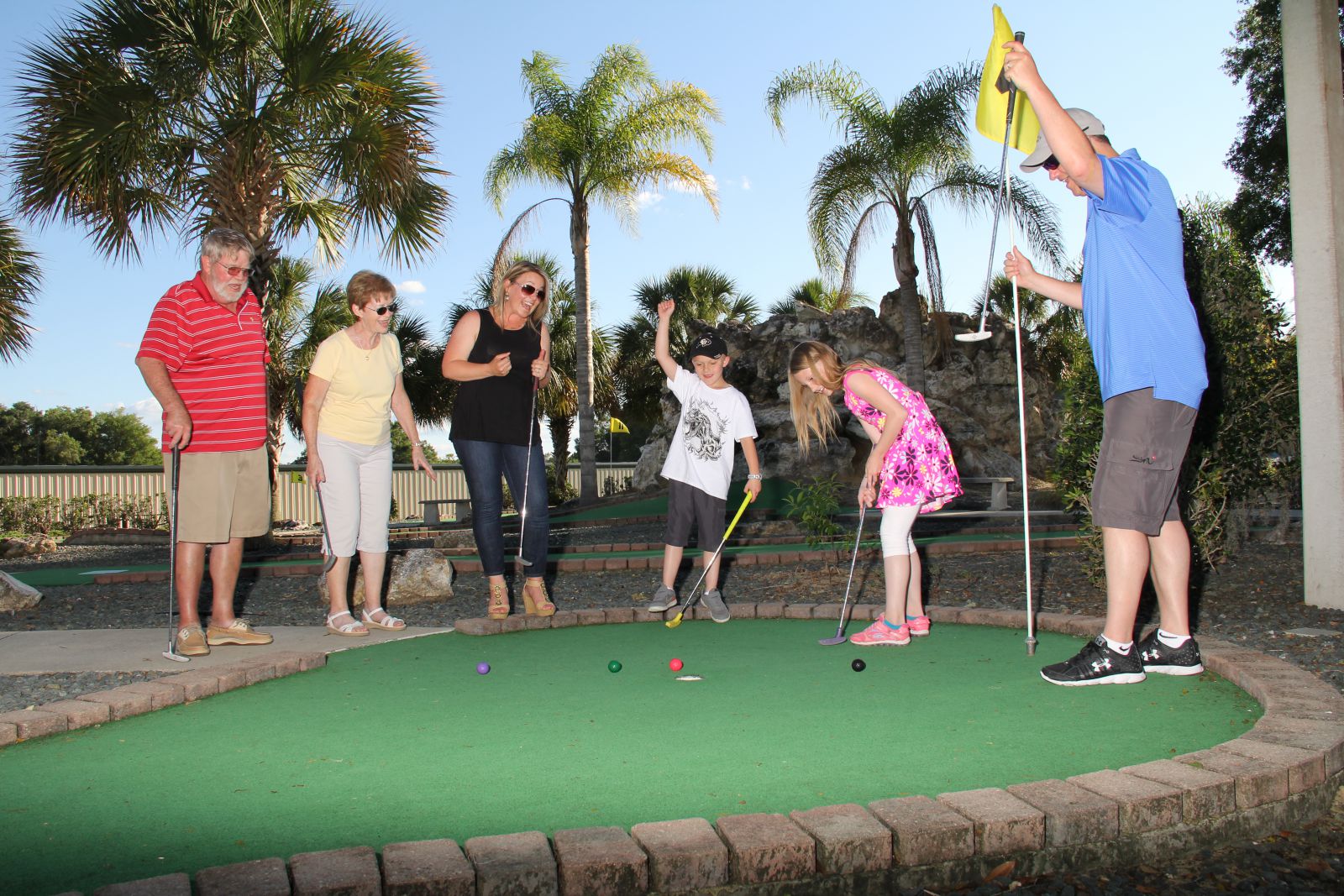 Mini Golf Tree Tops Golf and Driving Range