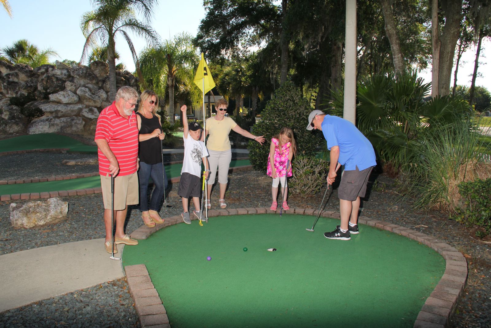 Mini Golf Tree Tops Golf and Driving Range