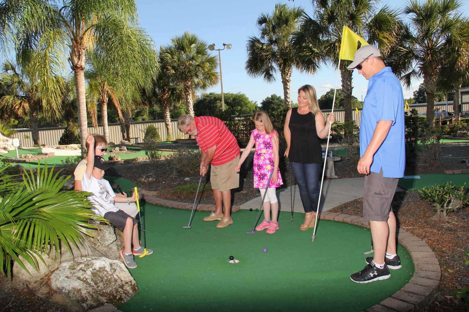 Mini Golf Tree Tops Golf and Driving Range
