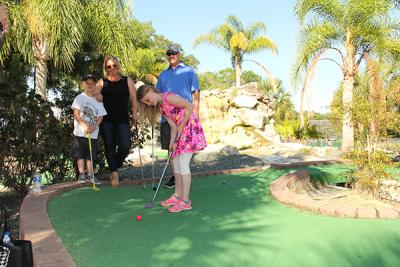 One Adult Round of 18 Hole Miniature Golf